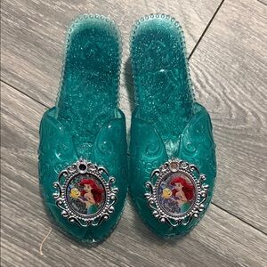 Disney Teal Ariel Jelly Shoes 9/10